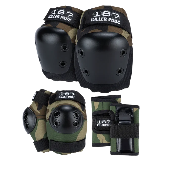 187 Killer Pads Six Pack JR Camo Pads