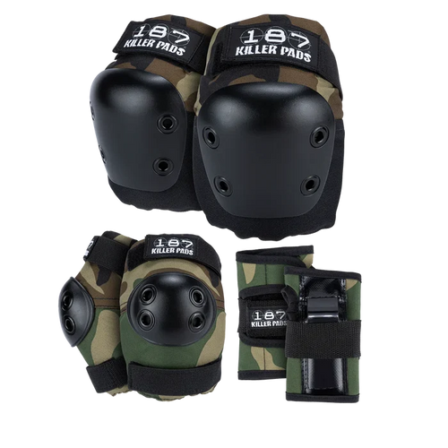 187 Killer Pads Six Pack JR Camo Pads