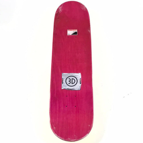 3D Brian Anderson Cat Yellow 8.0'' Skateboard Deck