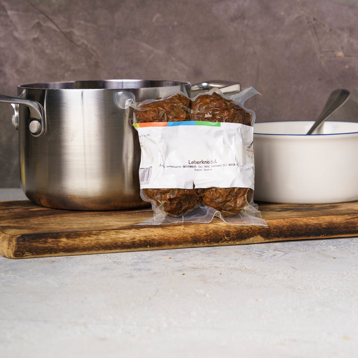 4er Leberknödel gebacken