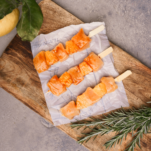 7 Stk. Hühner-Ananas-Spieße