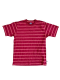 Dickies Skateboarding Burgundy Pink Stripe S/s Shirt