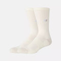 New Balance Active Premium Sea Salt Emb Grey Logo 2 Pack Socks