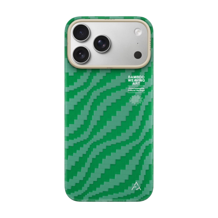 Airity Kevlar & Bamboo Weaving Case for iPhone 17 Pro & Pro Max