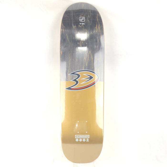 Aluminati X Ducks Brown/Woodgrain 8.5'' Skateboard Deck