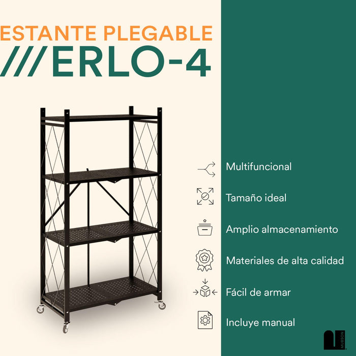 #Repisas_4 Niveles