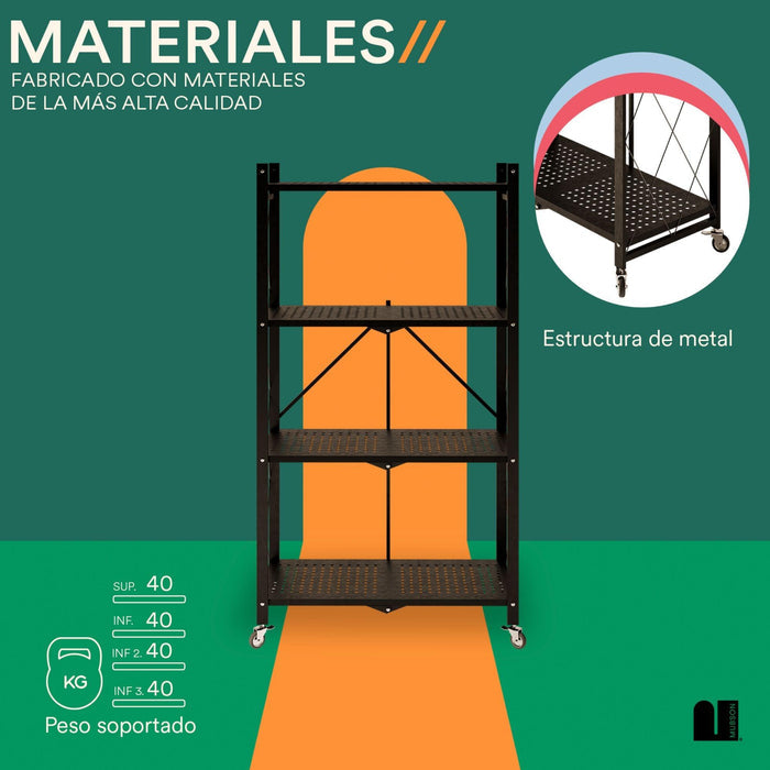 #Repisas_4 Niveles
