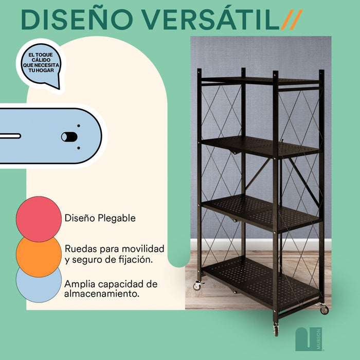 #Repisas_4 Niveles