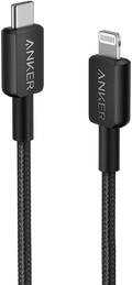 Anker 322 USB-C to Lightning Cable - full cable view