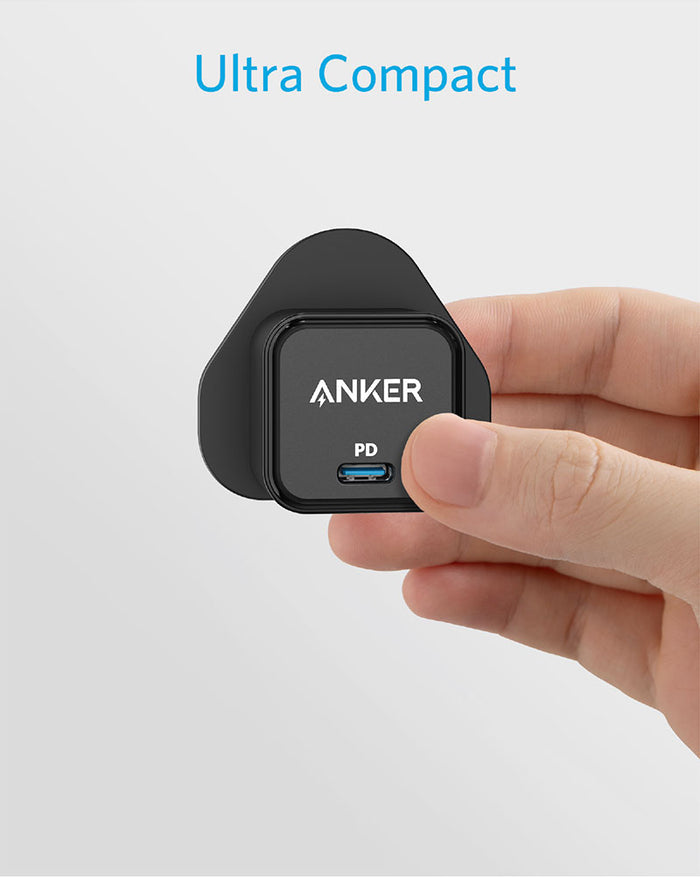 Anker PowerPort III 20W Cube Charger – Black