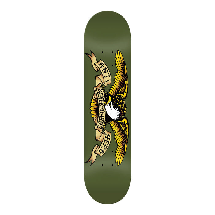 Anti-Hero Classic Eagle Olive Green 8.06" Skateboard Deck