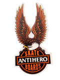 Anti-Hero Skate Antihero Boards Clear Black Orange 6" x 2.5" Sticker