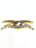 Anti-Hero Skateboards Eagle White Yellow Gold 11" x 4" Sticker