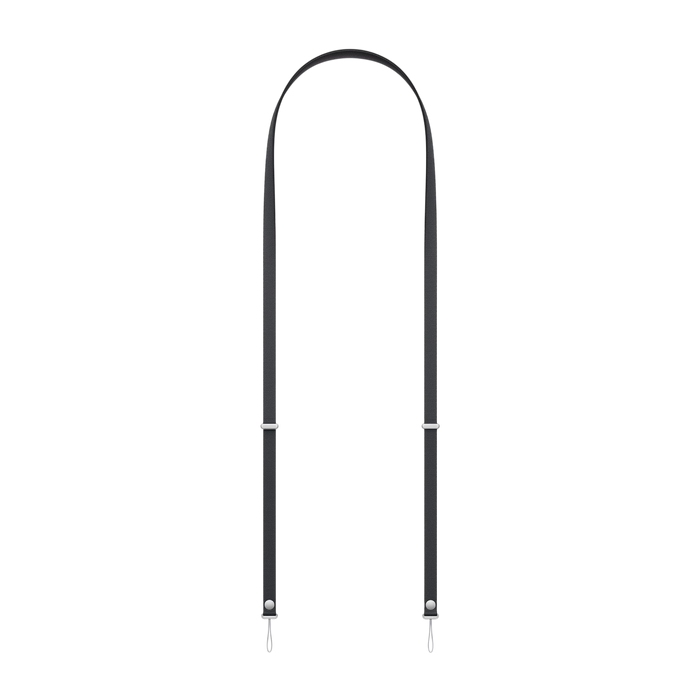 Apple Crossbody Strap in Black #color_black