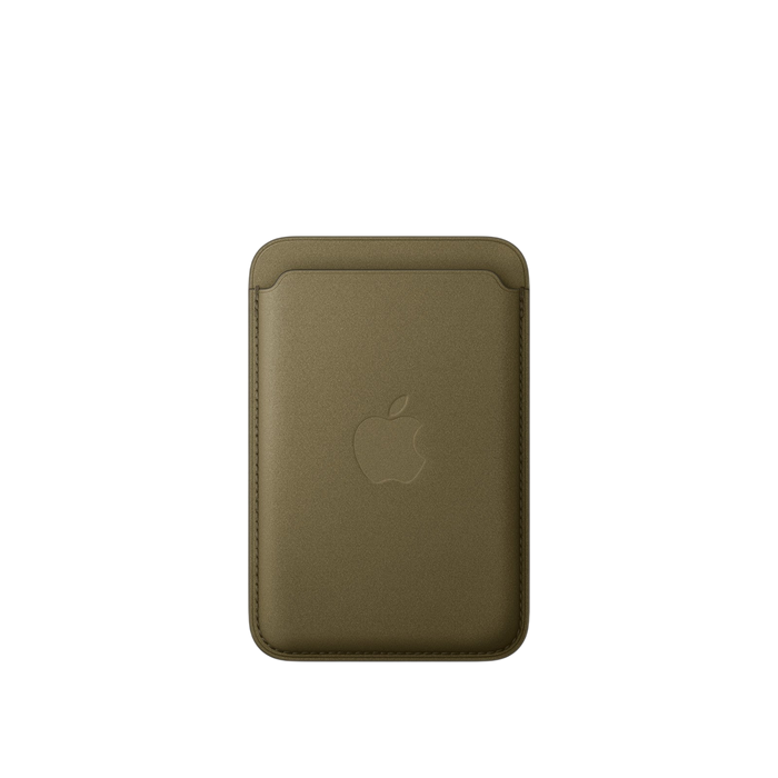 Apple iPhone FineWoven Wallet with MagSafe in Dark Olive #color_dark-olive