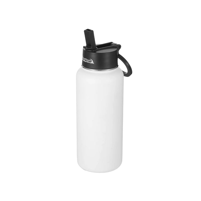 AquaMount Pro 32oz Coastal White Water Bottle
