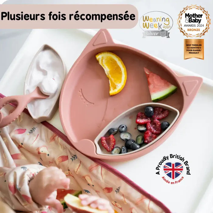 Assiette et Pots en Silicone