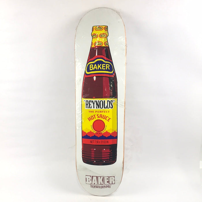 Baker Andrew Reynolds Hot Sauce Red/White 8.4" Skateboard Deck