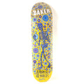 Baker Andrew Reynolds Skeleton Flowers Yellow/Blue 8.4" Skateboard Deck