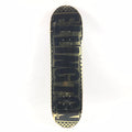 Baker Erik Ellington Checkers Black and Gold Foil 8.5 Skateboard Deck