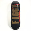 Baker Justin Figgy Figueroa Gold Letters Black 8.3 skateboard Deck