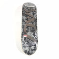 Baker Sammy Baca Grey Weed Leaves Chrome Letters 8.0" Skateboard Deck