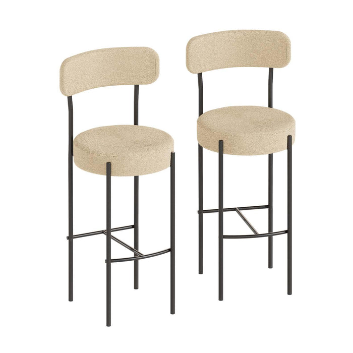 Bancos para Barra de Cocina. Set de 2 Bancos para Cocina Luma