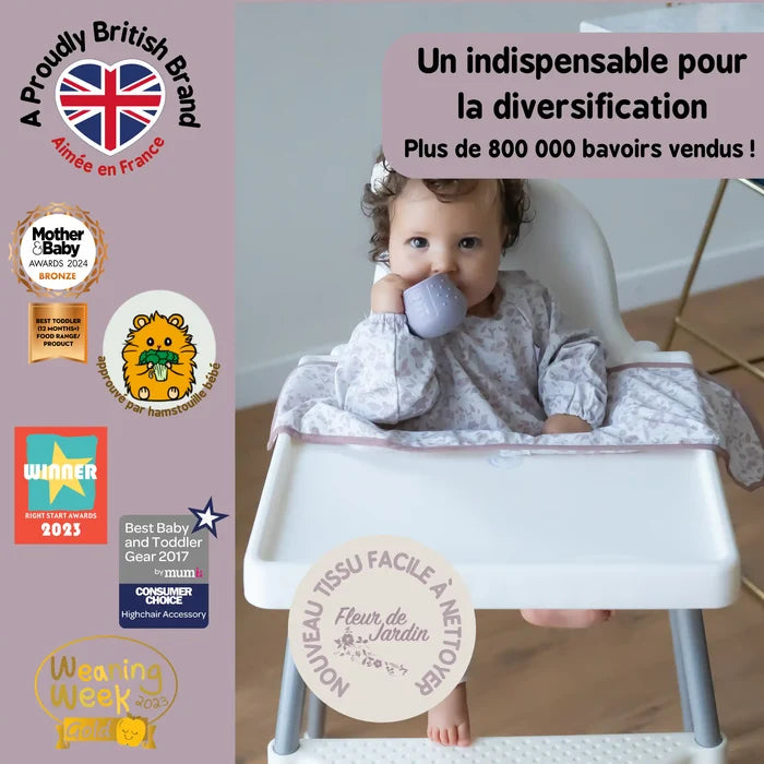 Bavoir Cover & Catch Collection Fleur de Jardin