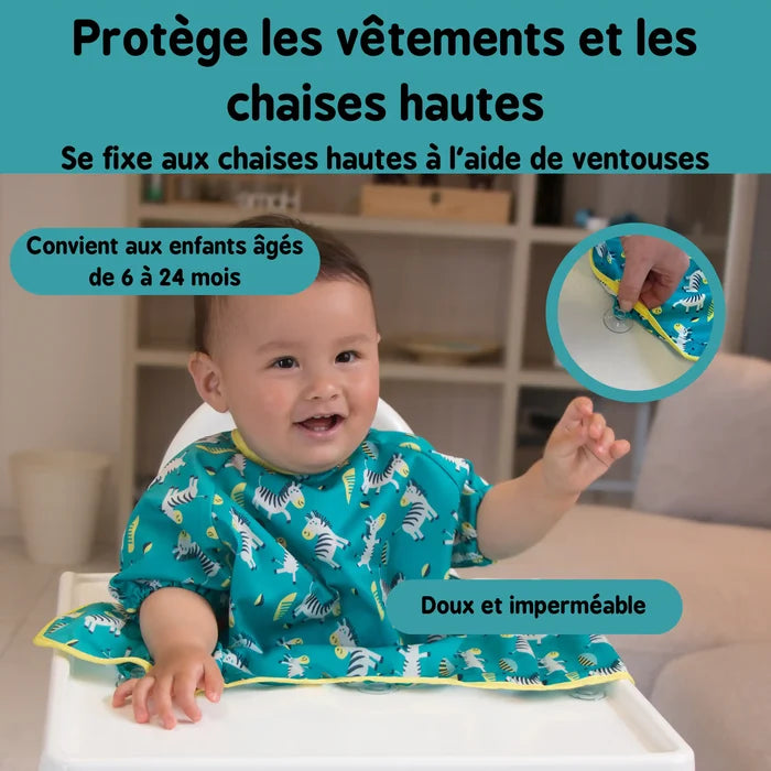 Bavoir Cover & Catch Manches Courtes