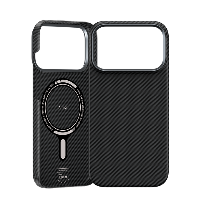 600D Kevlar® fiber back with camera lens protection