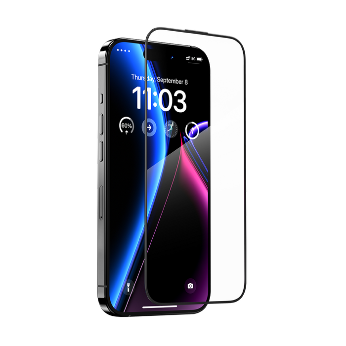 Benks Arc Shield Full Coverage Screen Protector for iPhone 15 Pro Max