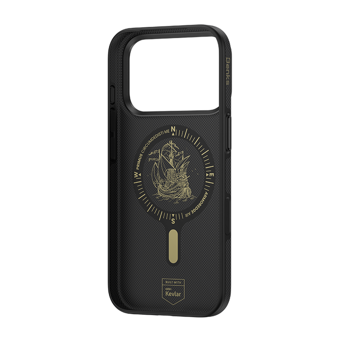 Benks ArmorEdge X1 Air Navigator Case built with Kevlar® for iPhone 18 Pro / 18 Pro Max