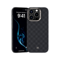 Benks ArmorGrid ArmorAir Case built with Kevlar® for iPhone 16 Pro Max - Obsidian Black #pattern_obsidian-black