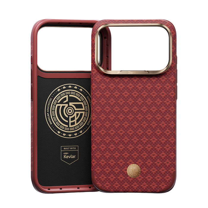 Benks ArmorGrid Edge X9 Case built with Kevlar® for iPhone 18 Pro / 18 Pro Max - ArmorEdge Red #color_armoredge-red
