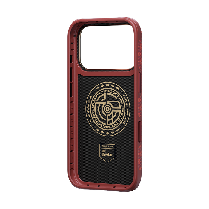 Benks ArmorGrid Edge X9 Case built with Kevlar® for iPhone 18 Pro / 18 Pro Max - ArmorEdge Red #color_armoredge-red