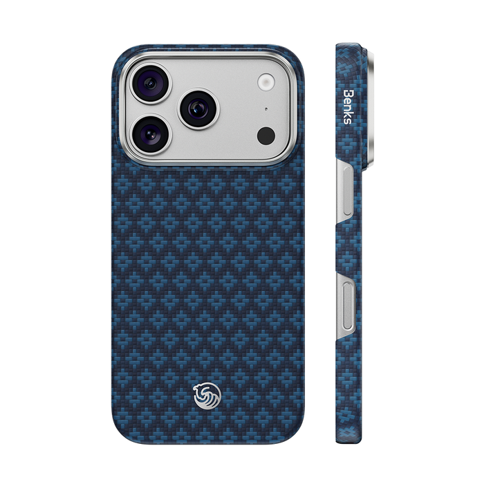 Benks ArmorGrid Edge X9 Case built with Kevlar® for iPhone 18 Pro / 18 Pro Max - Beyond Blue #color_beyond-blue