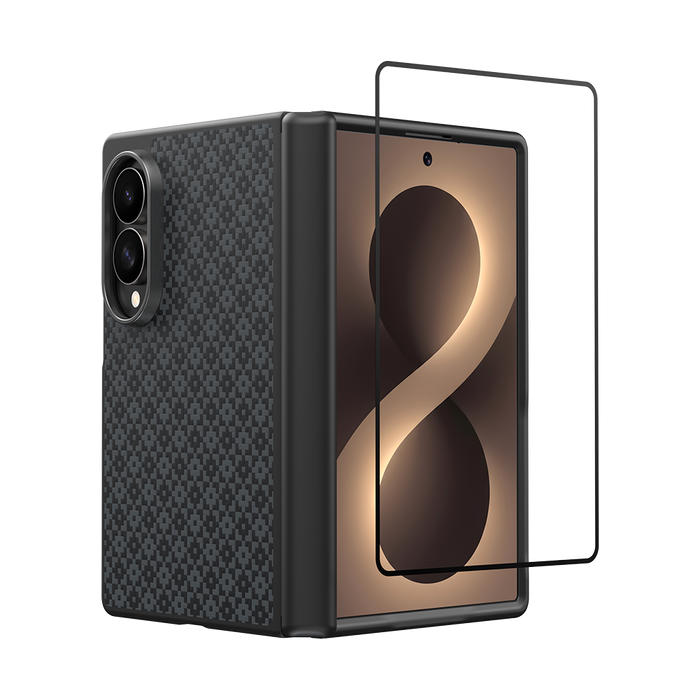 Benks ArmorGrid Pro Grand Combo built with Kevlar® for Samsung Galaxy Z Fold 8 / Z Fold 8 Ultra - Black #color_black