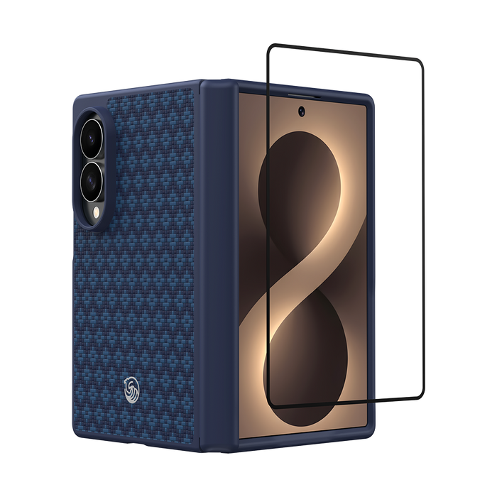 Benks ArmorGrid Pro Grand Combo built with Kevlar® for Samsung Galaxy Z Fold 8 / Z Fold 8 Ultra - Blue #color_blue