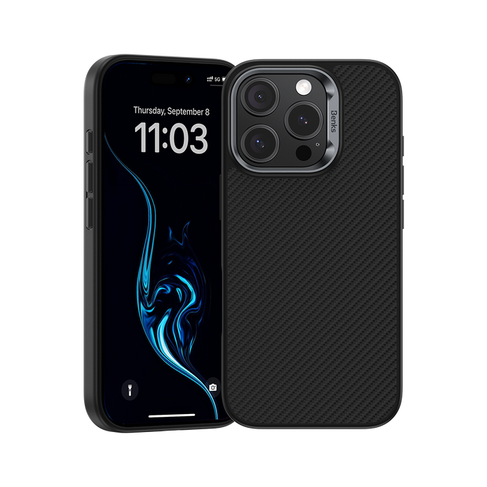 Benks ArmorPro Case built with Kevlar® 600D for iPhone 16 Pro with Button