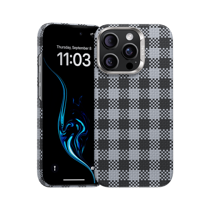 Benks ArmorVichy Case built with Kevlar® for iPhone 16 Pro Max - Black #pattern_black
