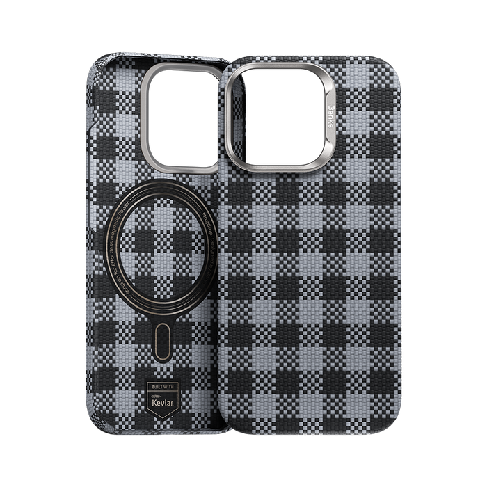 Benks ArmorVichy Case built with Kevlar® for iPhone 16 Pro Max - Black #pattern_black
