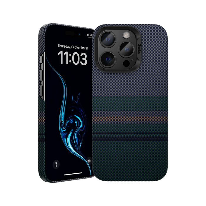 Benks Aurora ArmorAir Case built with Kevlar® for iPhone 16 Pro Max
