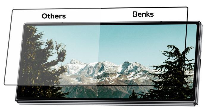 Benks GlassWarrior AR Screen Protector for Samsung Galaxy Z Fold 8 (Case-Friendly)