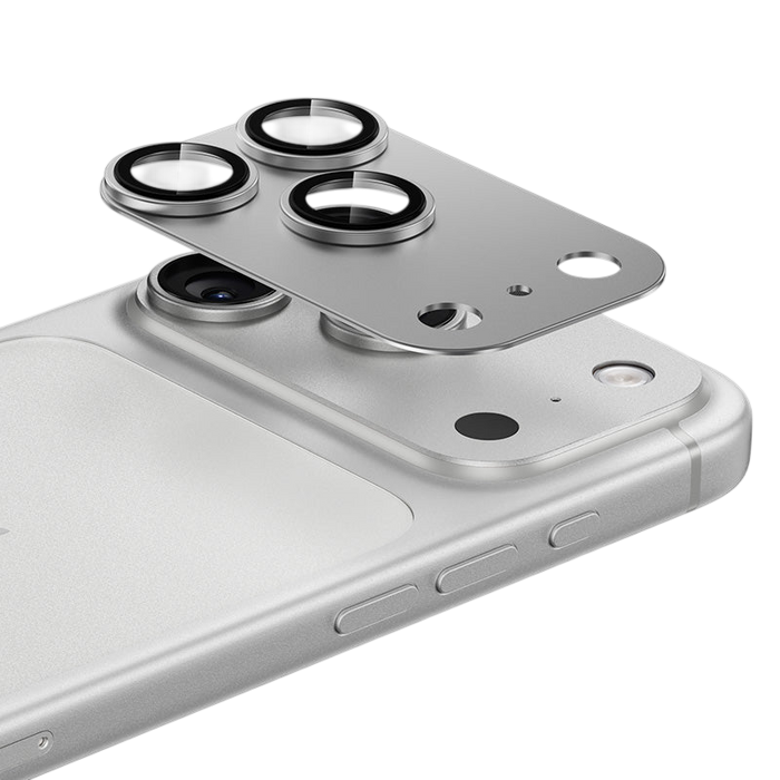 Benks GlassWarrior Plateau + Lens Protector for iPhone 17 Pro & Pro Max - Silver #color_silver