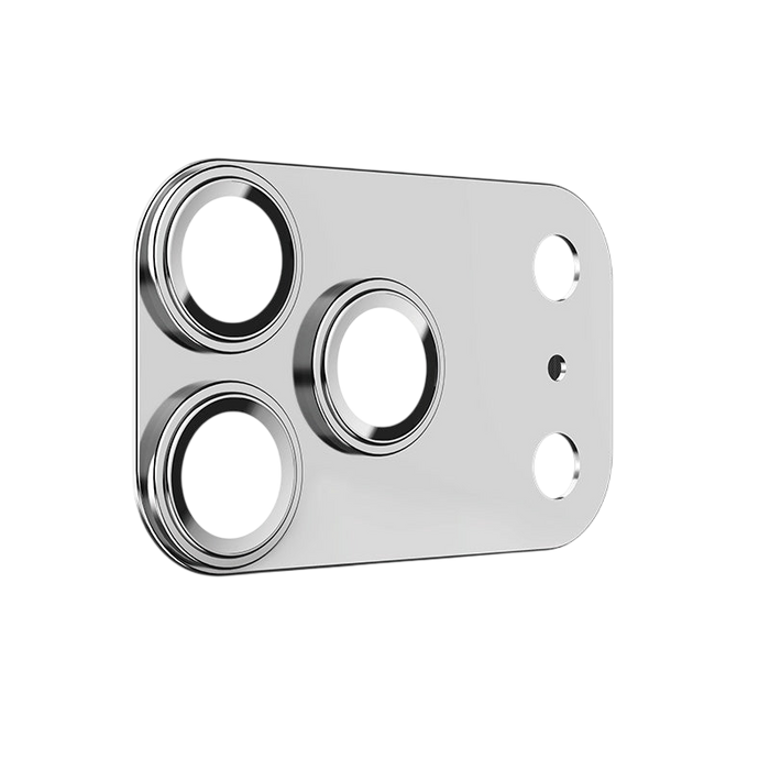 Benks GlassWarrior Plateau + Lens Protector for iPhone 17 Pro & Pro Max - Silver #color_silver
