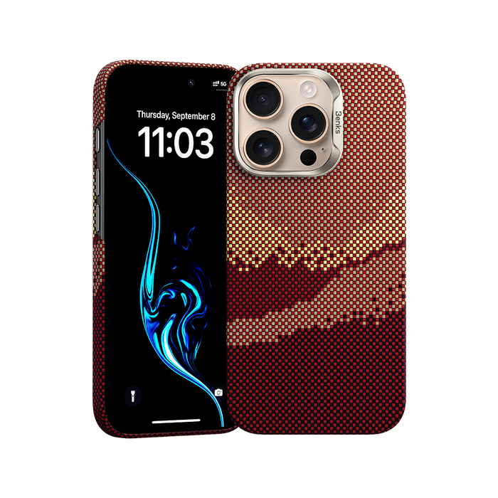 Benks GoldenTide ArmorAir Case built with Kevlar® for iPhone 16 Pro Max