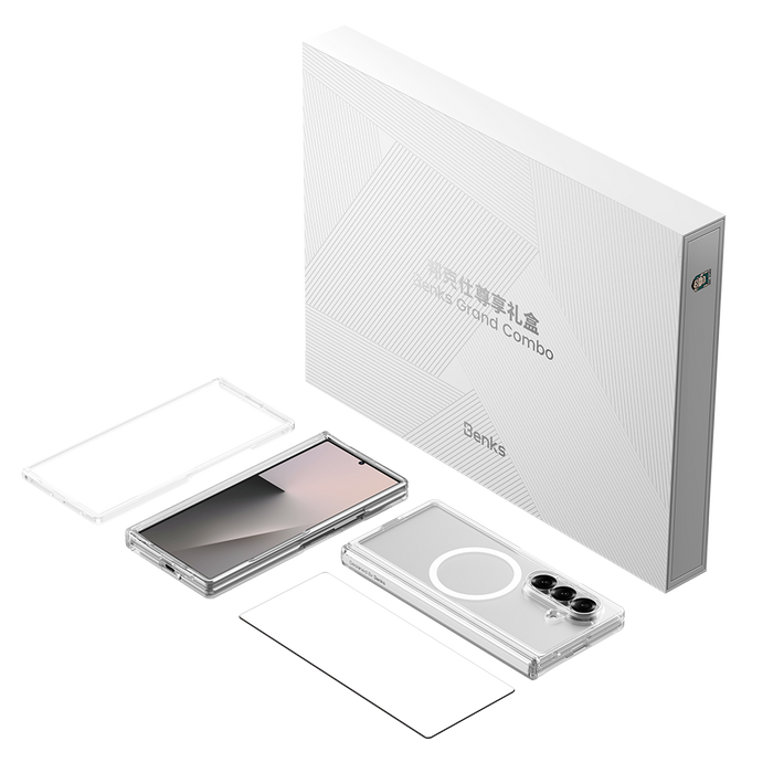Benks Grand Combo Crystal Case for Samsung Galaxy Z Fold 7