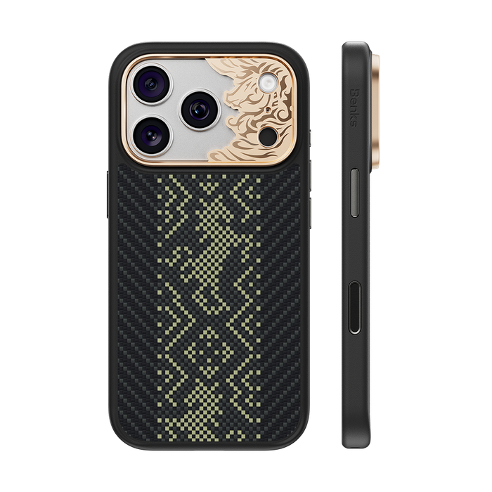 Benks Knight Pro Case built with Kevlar® for iPhone 18 Pro Max - Black #color_black