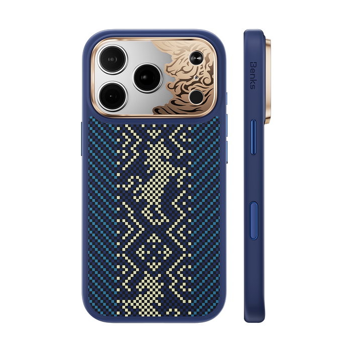 Benks Knight Pro Case built with Kevlar® for iPhone 18 Pro Max - Blue #color_blue