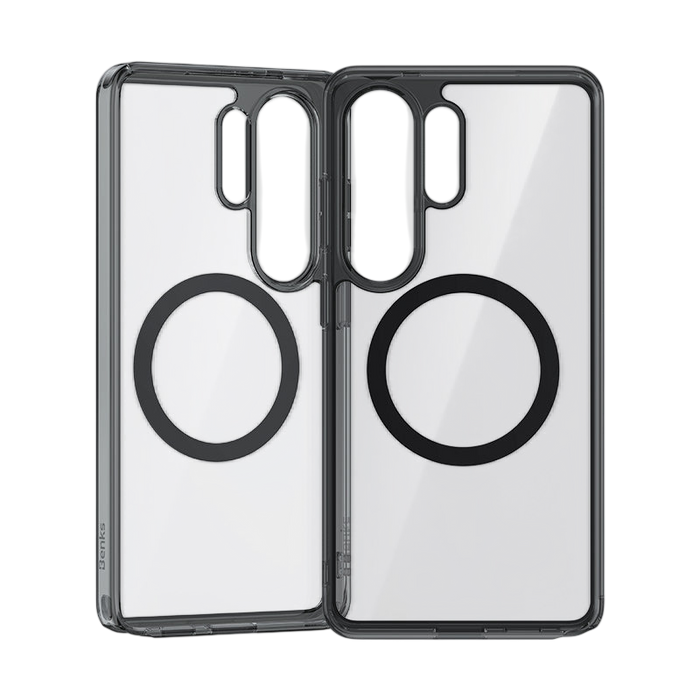 Benks Magnetic Crystal Phone Case with TPU Frame for Samsung Galaxy S26 Ultra / S26+ / / S26